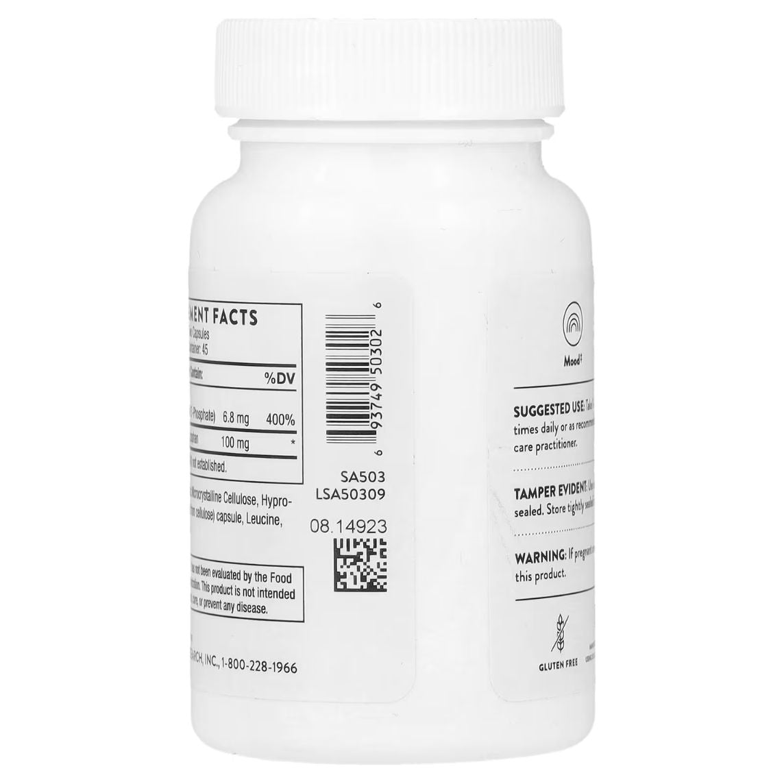 Thorne Research 5HTP 90 Capsules 5-Hydroxytryptophan