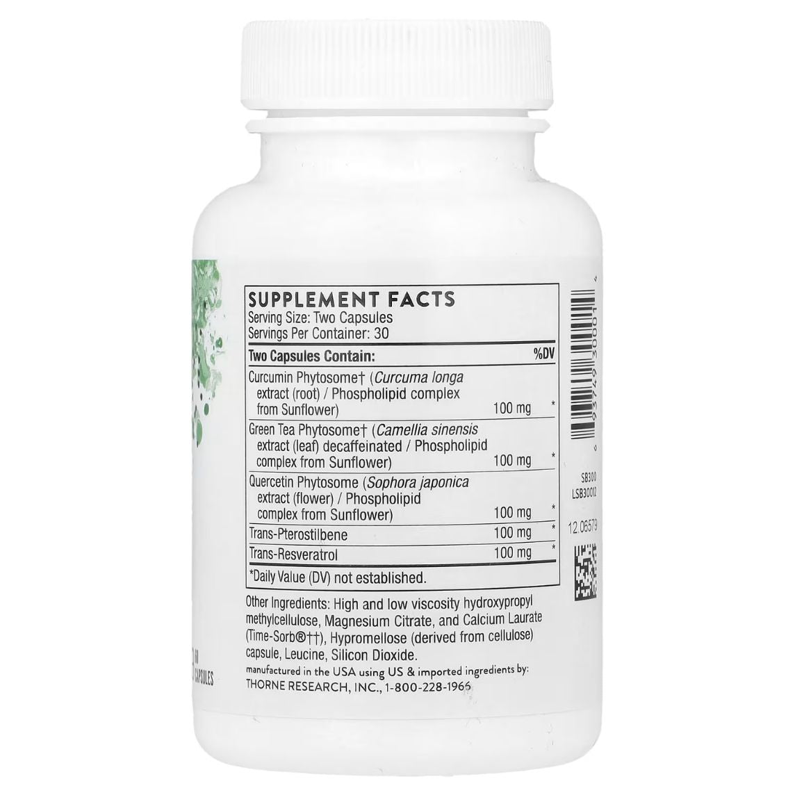 Thorne Research Polyresveratrol-SR 60 Capsules