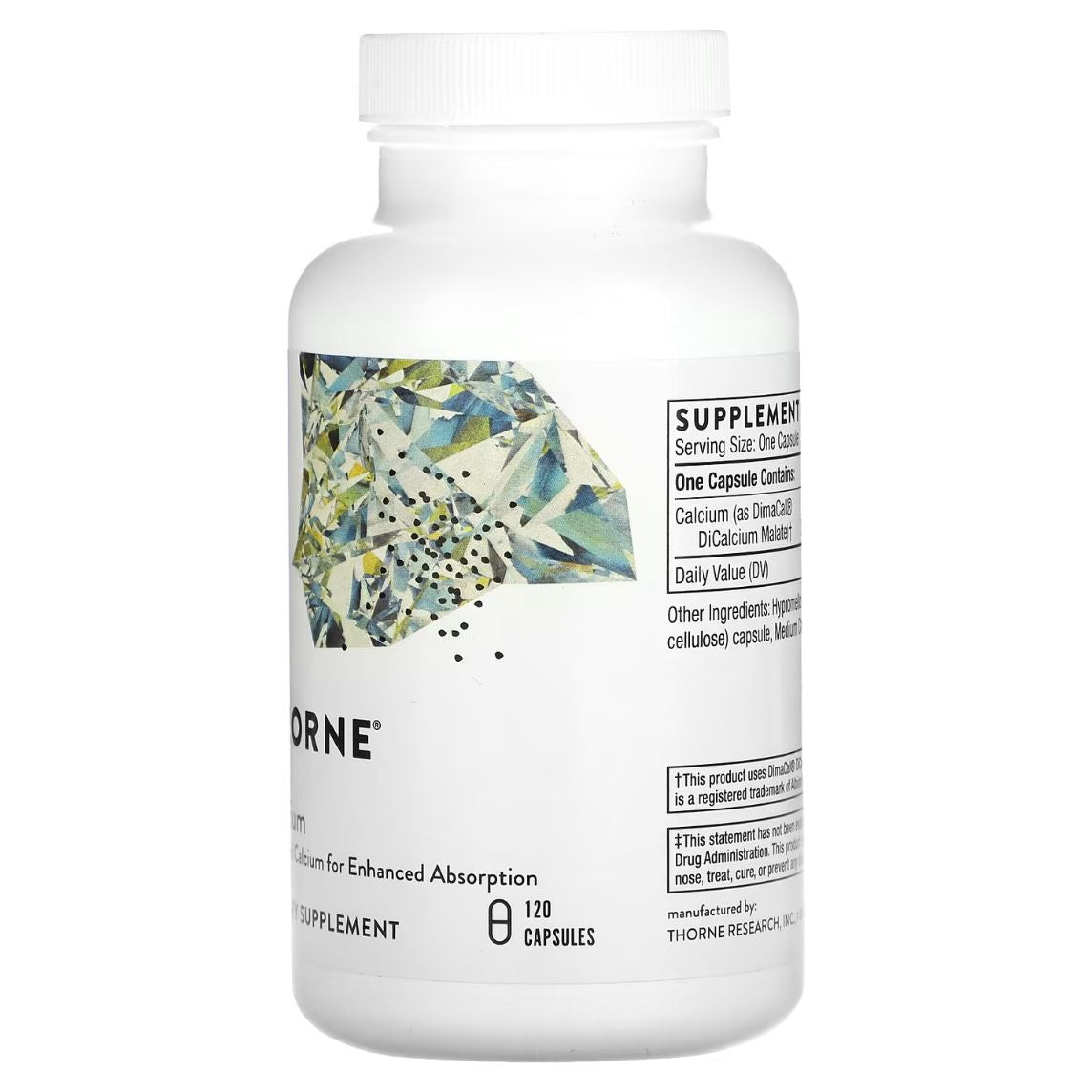 Thorne Research Calcium 120 Capsules