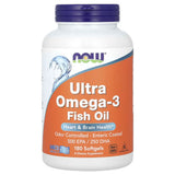 Now Foods Ultra Omega-3 Fish Oil 180 Capsules