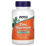 Now Foods Zinc Glycinate 120 Softgels