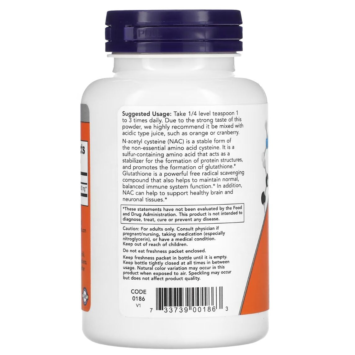 NOW Foods NAC Pure Powder 113gm