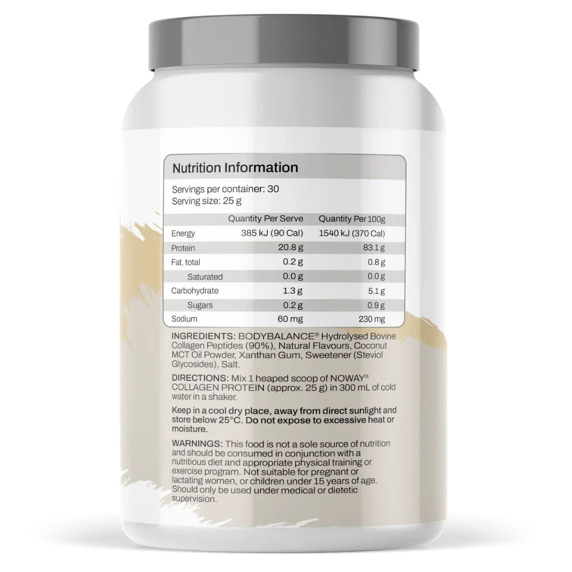 ATP Science NOWAY Collagen Protein 750g Vanilla