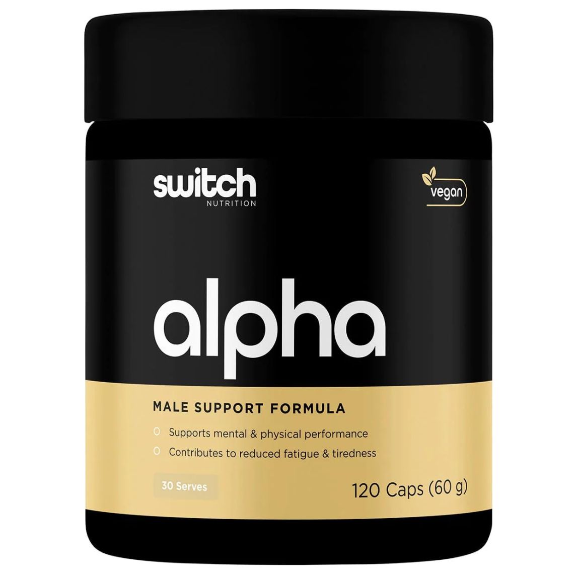 Switch Nutrition Alpha Switch 120 Capsules