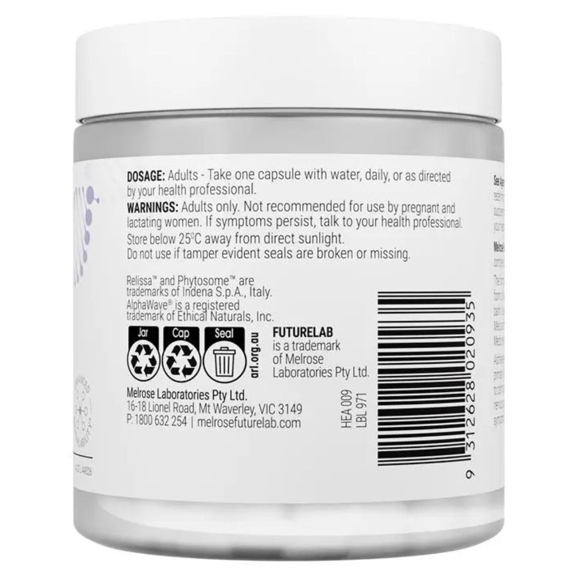 Melrose FutureLab Deep Wave Sleep Booster 30 Capsules
