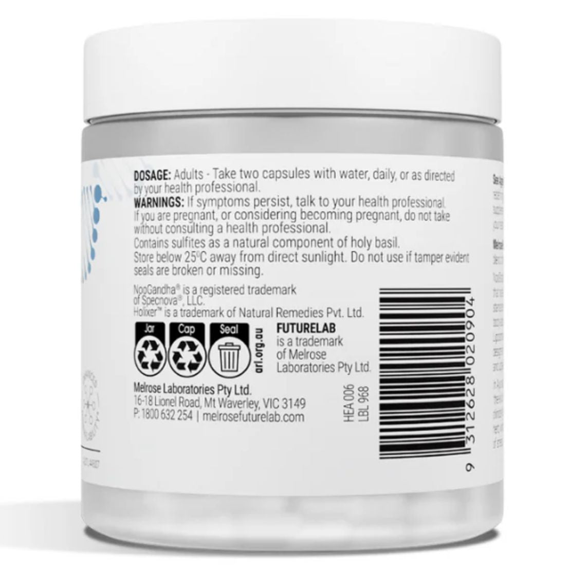 Melrose FutureLab Neuro-Stress Modulator 60 Capsules