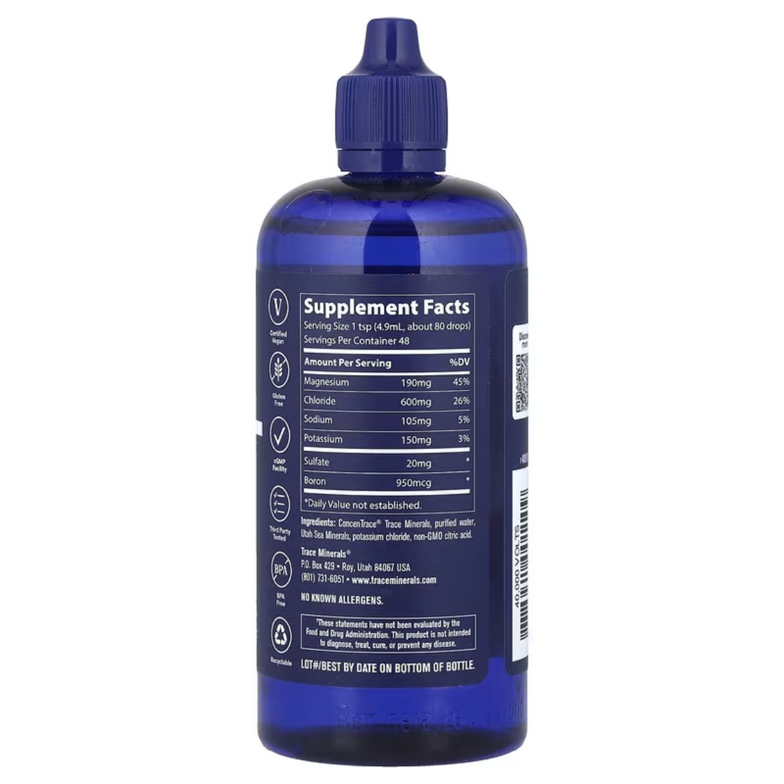Trace Minerals Research 40,000 Volts 237ml