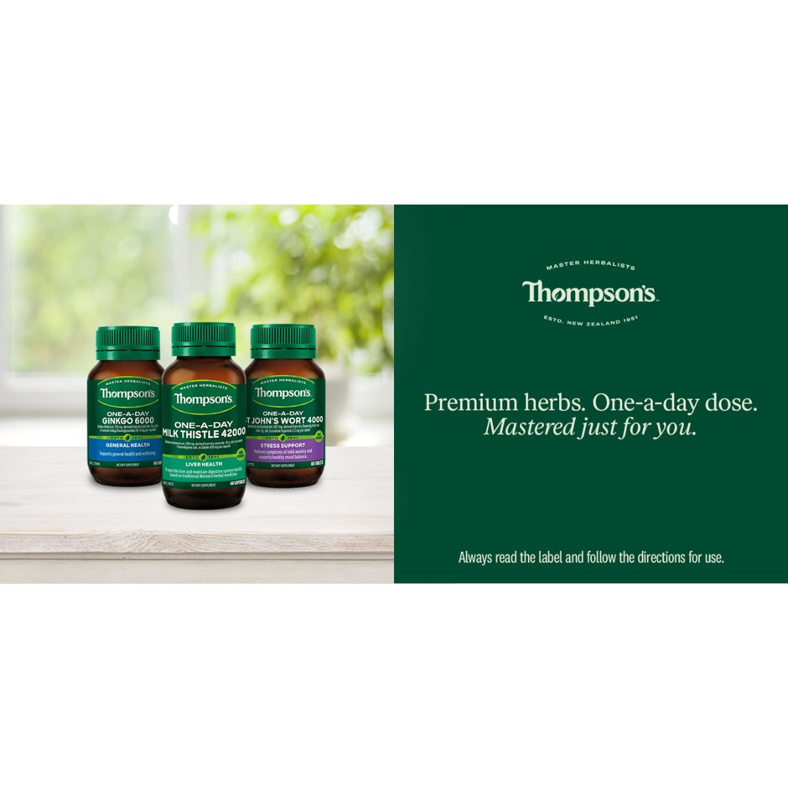 Thompson's Digestion Support 60 Capsules