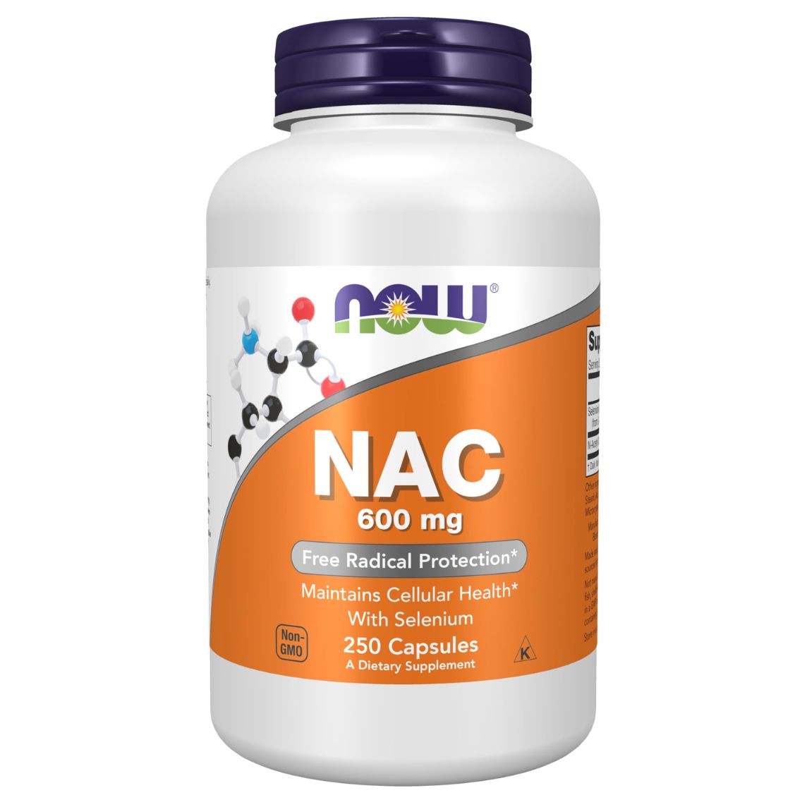 NOW Foods NAC 250 Capsules 600mg