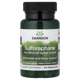 Swanson Sulforaphane From Broccoli Sprout Extract 400mcg 60 Capsules