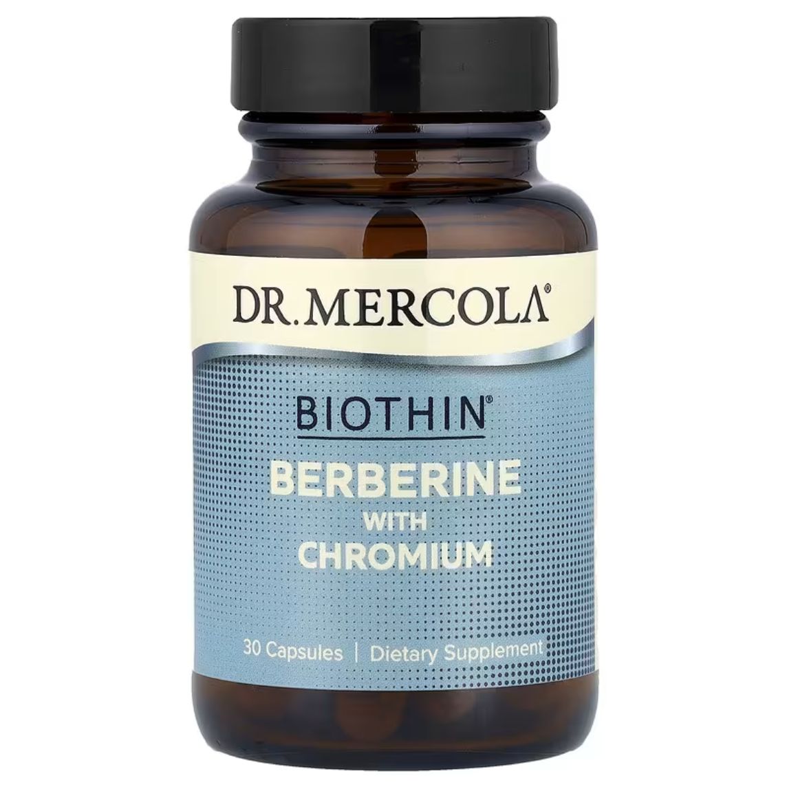Dr Mercola Berberine With Chromium 30 Capsules **CLEARANCE USE-BY 04/26**