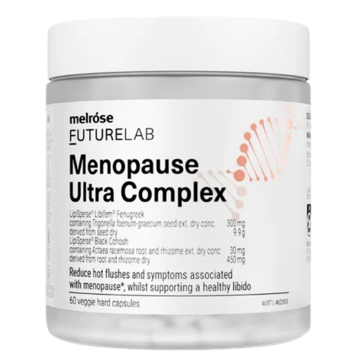 Melrose FutureLab Menopause Ultra Complex 60 Capsules **CLEARANCE UBD 09/2026**