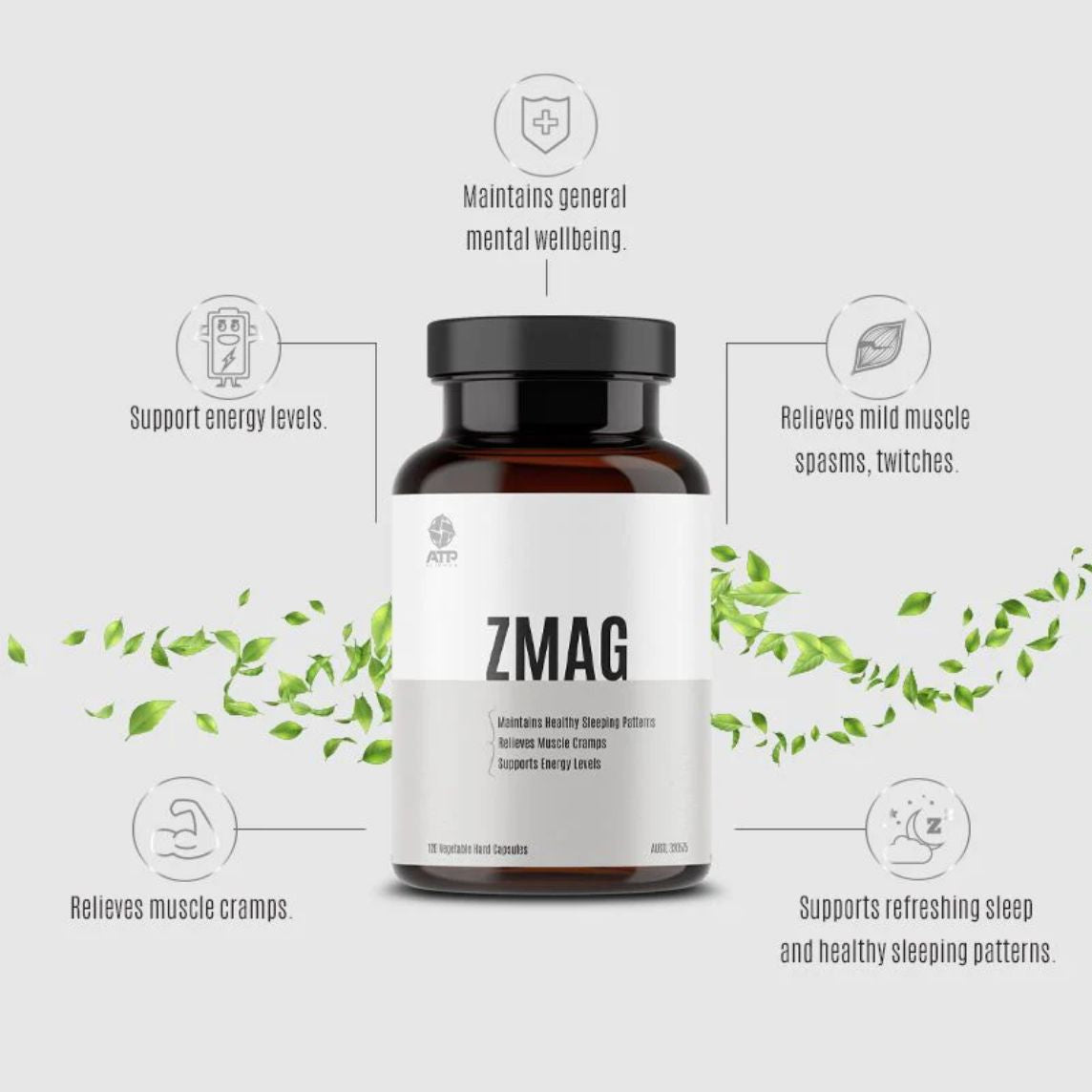 ATP Science ZMAG 120 Capsules