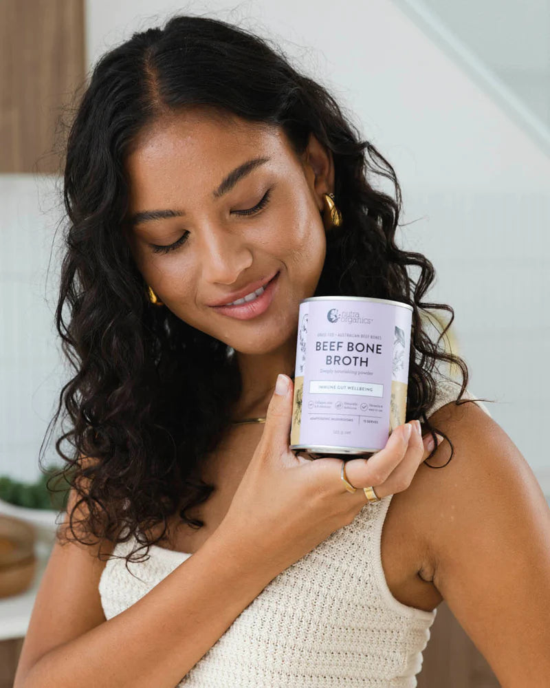 Nutra Organics Beef Bone Broth Adaptogenic Mushroom 125g