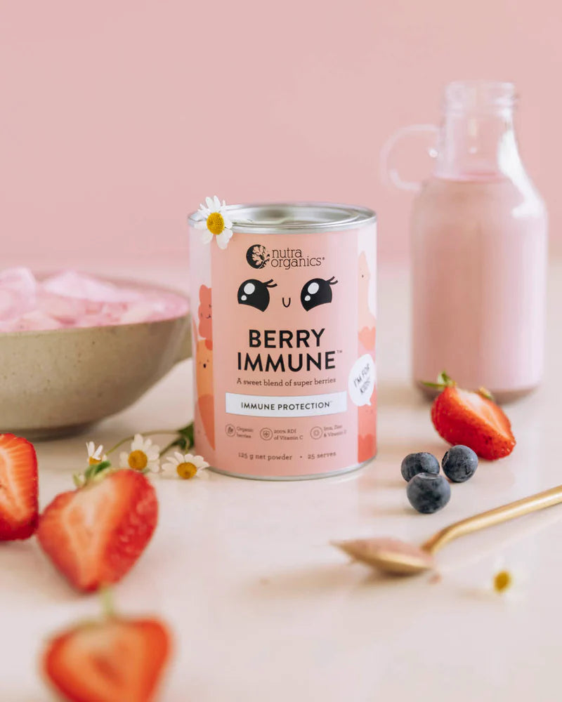Nutra Organics Berry Immune For Kids 200g 40 serves