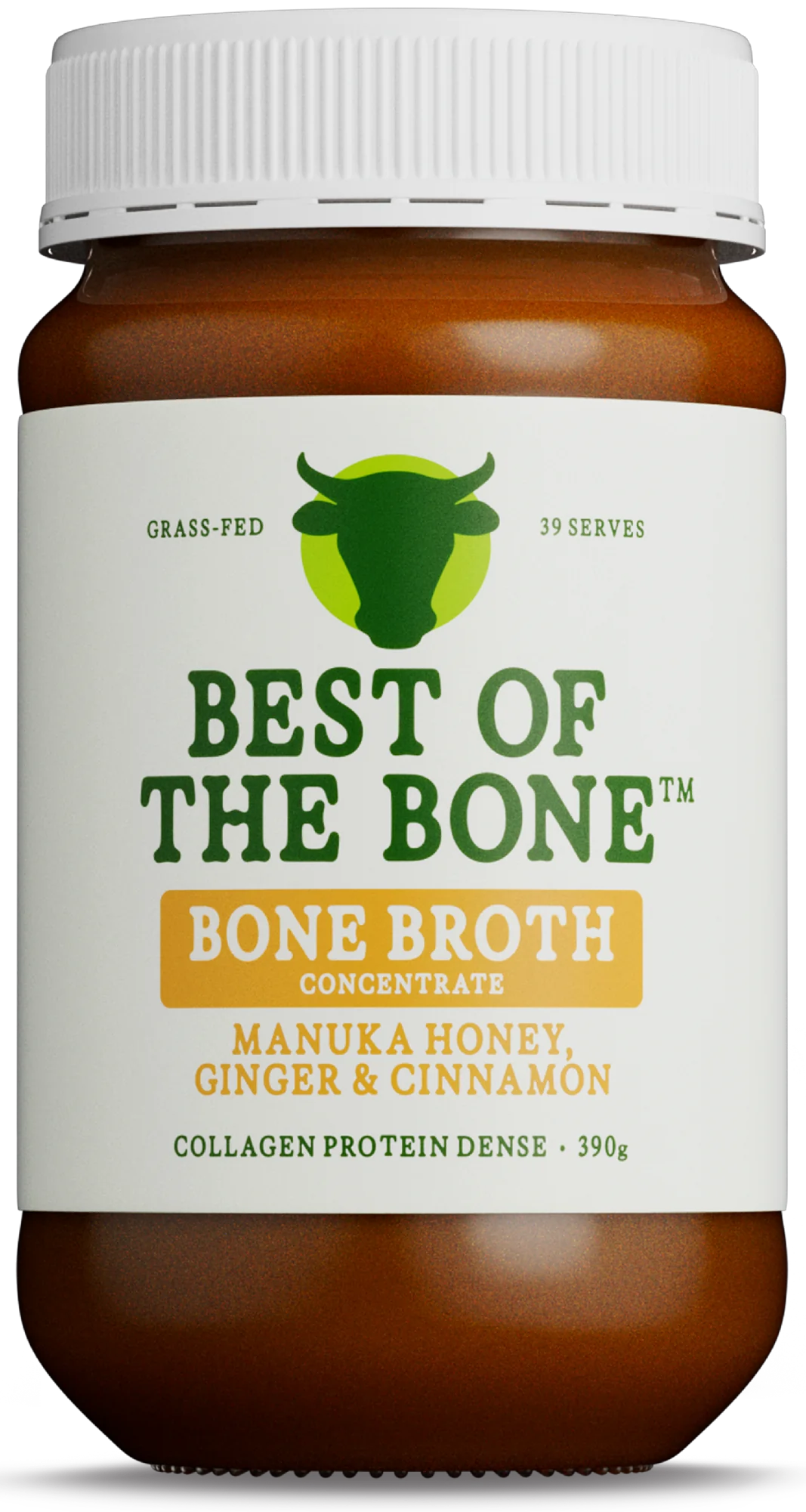 Best of the Bone Beef Bone Broth Organic Manuka Honey 390 g