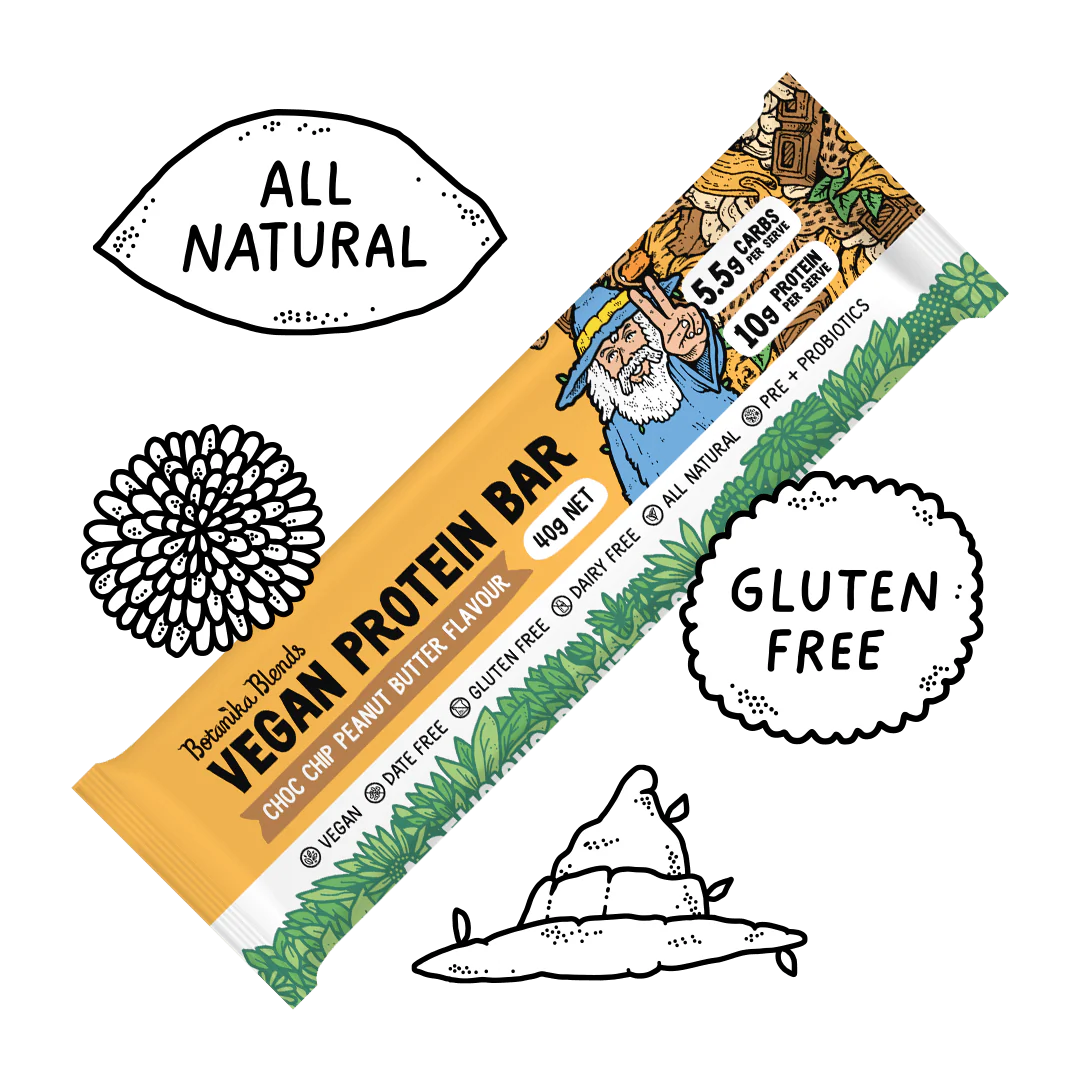 Botanika Blends Bars - Choc Chip Peanut Butter 12 x 40G