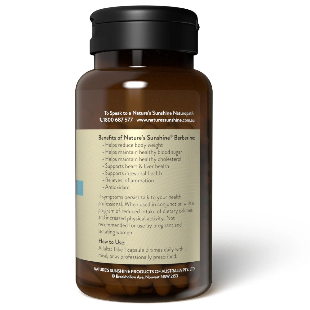 Nature's Sunshine Berberine 90 Capsules