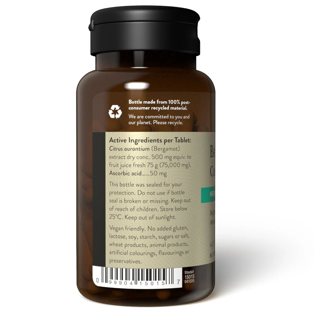 Nature's Sunshine Bergamot Cardiovascular Care 60 Tablets