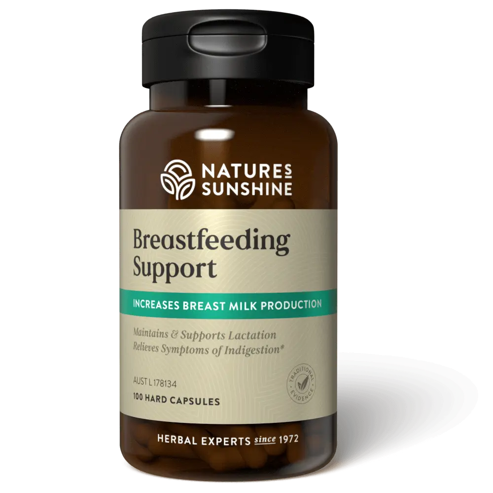 Nature's Sunshine Breast Feeding Support 100 Capsules