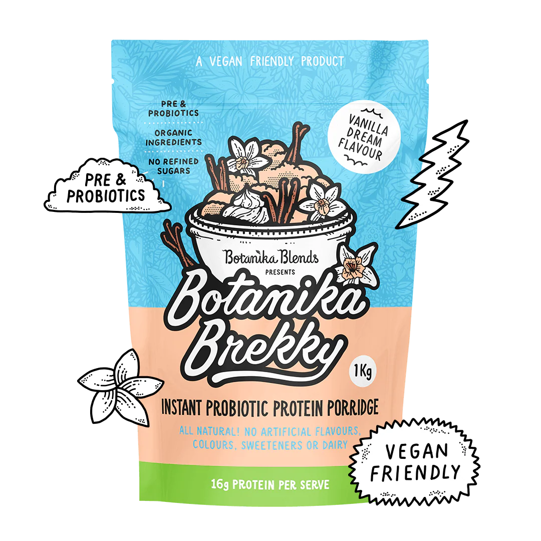 Botanika Blends Vanilla Dream Brekky Protein Porridge 1 Kg