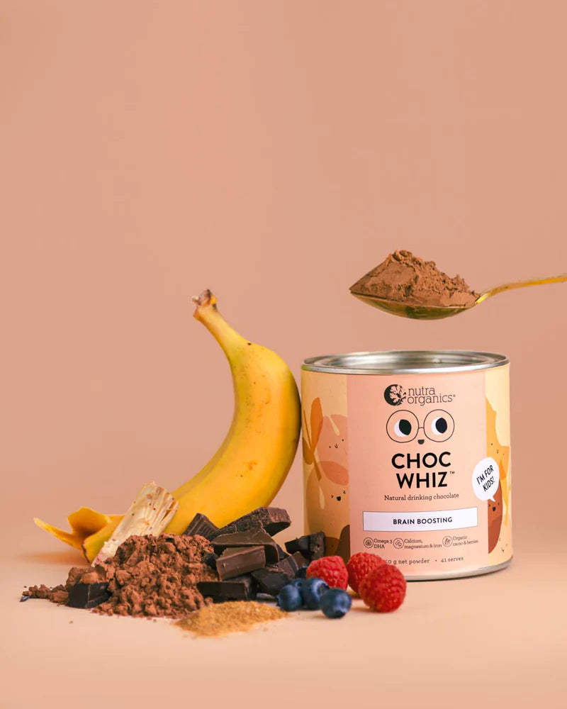 Nutra Organics Choc Whiz 41 Serves 250g