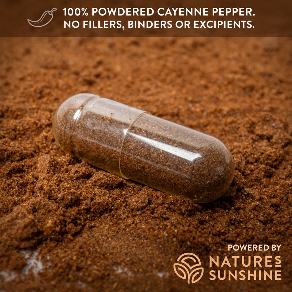 Nature's Sunshine Capsicum (Cayenne) 100 Capsules