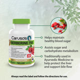 Caruso's Berberine 750, 60 Tablets