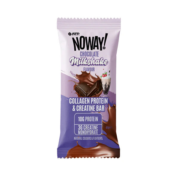 ATP Science NOWAY!® Creatine Collagen Mallow Bar Chocolate Milkshake x 12