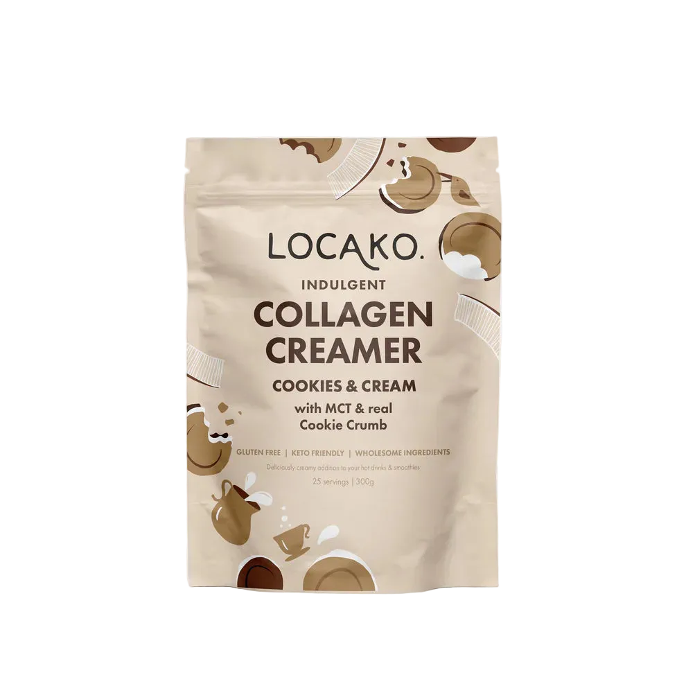 Locako Performance Cookies and Cream Collagen Creamer 300 g