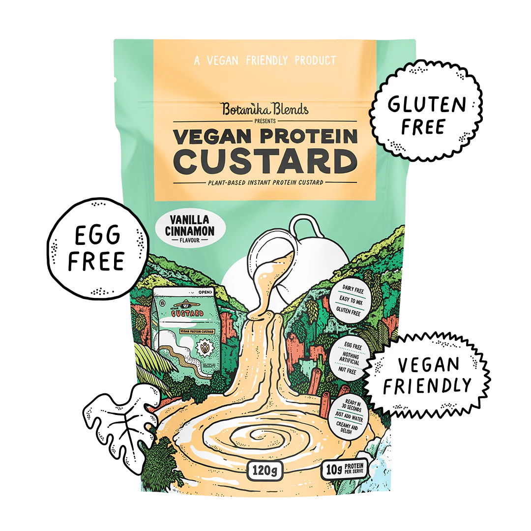 Botanika Blends Vegan Protein Custard Cinnamon Vanilla 120g