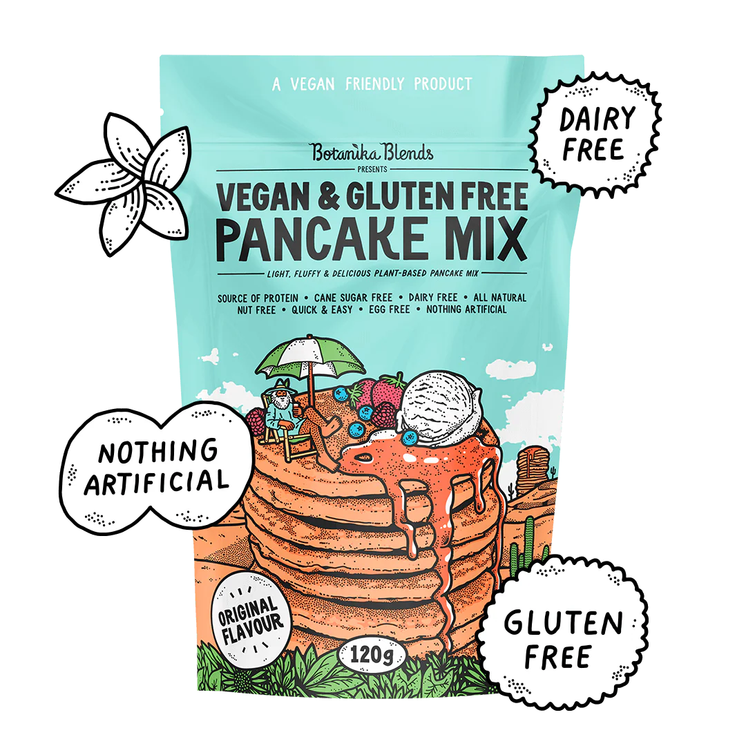 Botanika Blends Vegan Gluten Free Pancake Mix Original 120g