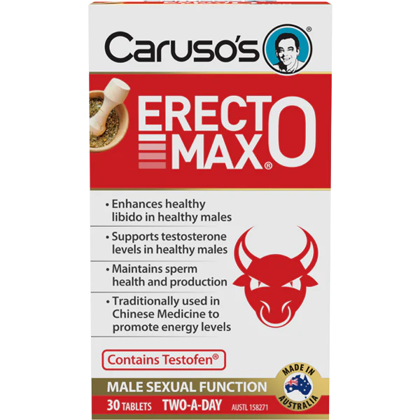Caruso's Natural Health ErectOmax 30 Tablets