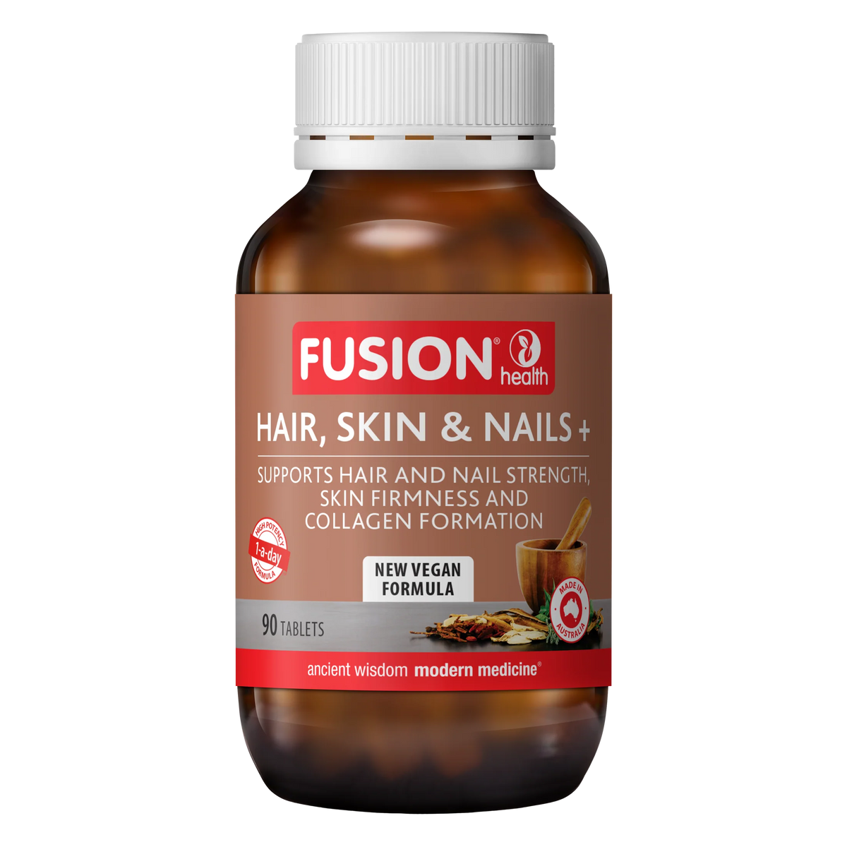 Fusion Health Hair Skin & Nails 90 Tablets