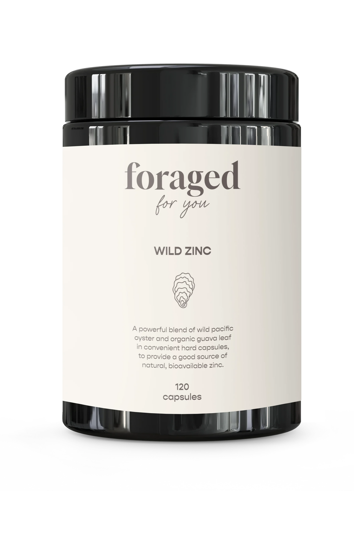 Foraged For You Wild Zinc 120 Capsules