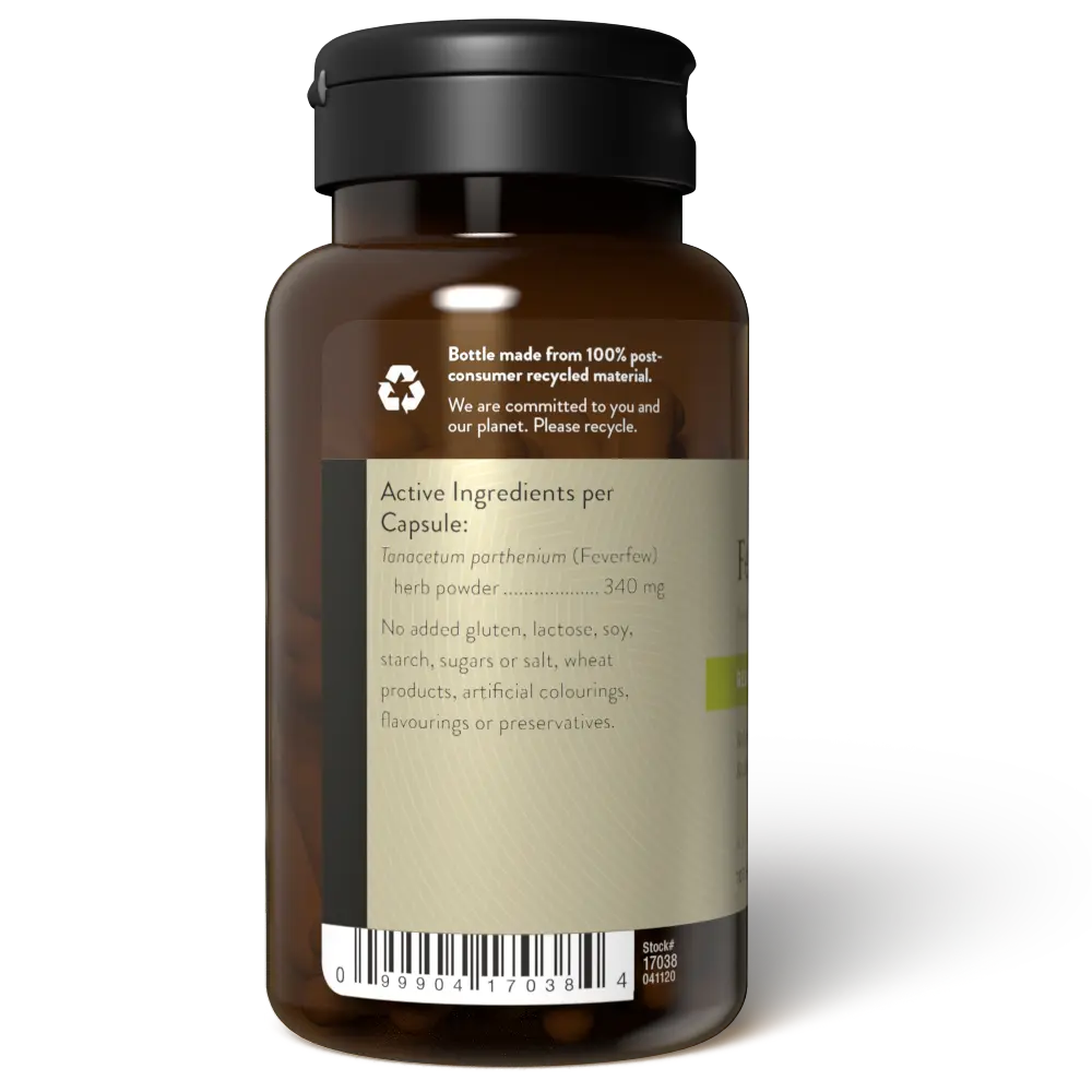 Nature's Sunshine Feverfew 100 Capsules