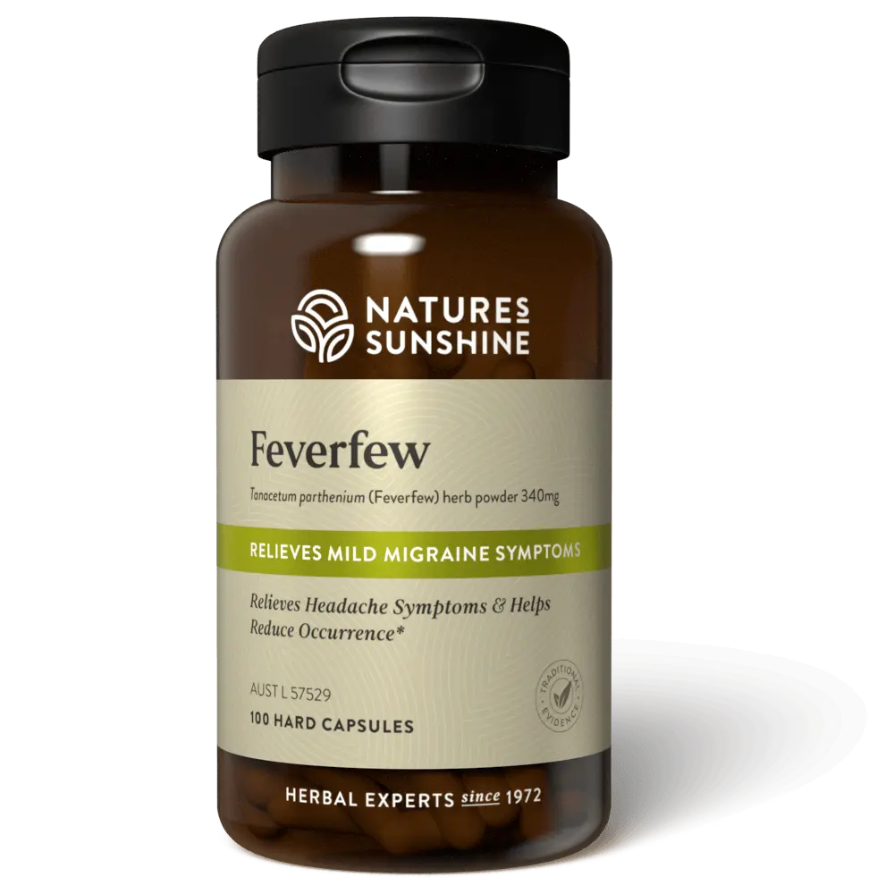 Nature's Sunshine Feverfew 100 Capsules