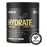Switch Nutrition Hydrate Perform Sugar Free Lemon Lime Flavour 50 Serves 425g