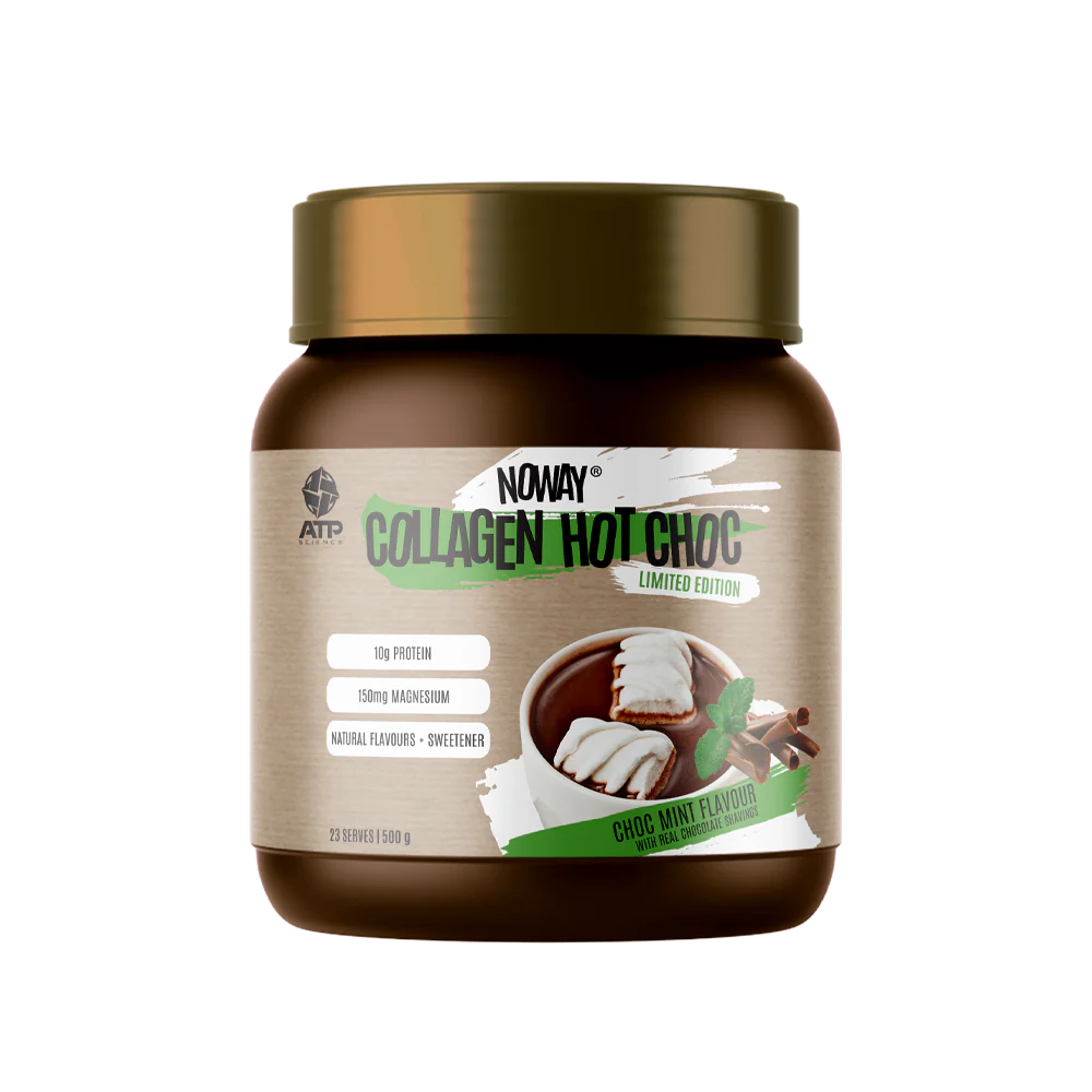 ATP Science NOWAY Collagen & Magnesium Hot Chocolate Choc Mint 500g