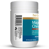 Herbs of Gold Magnesium Chewable Raspberry 60 Tablets