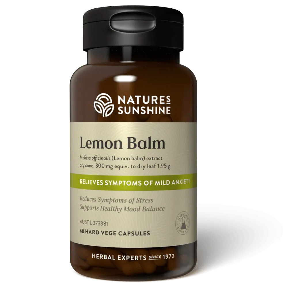 Nature's Sunshine Lemon Balm 60 Capsules