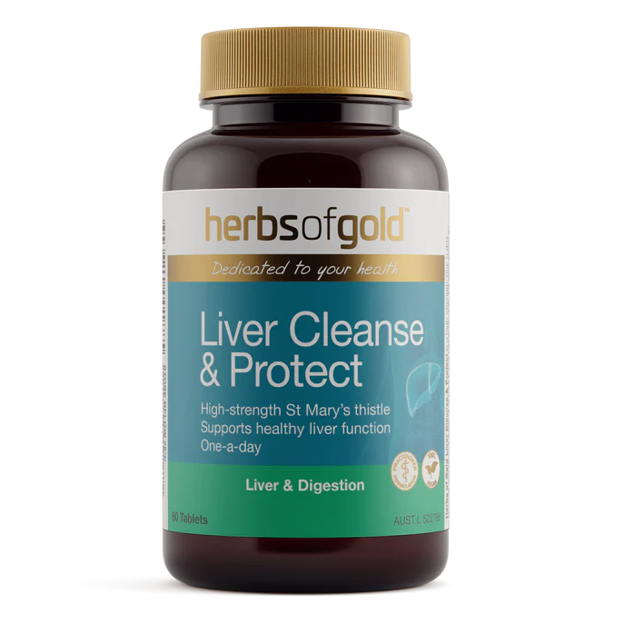 Herbs of Gold Liver Cleanse And Protect 60 Tablets