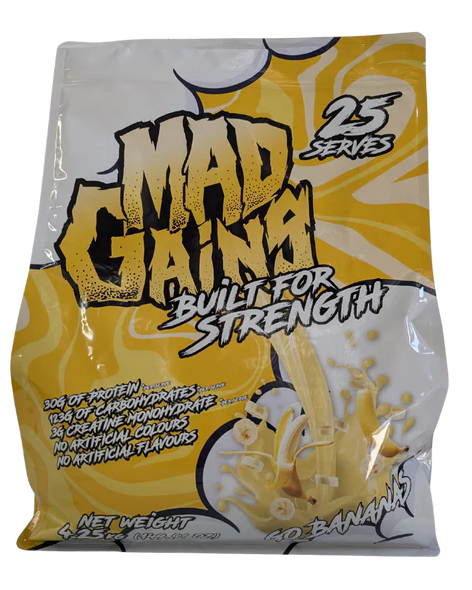 Mad Science Mad Gains Go Bananas 25 Serves 4.25kg