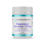 Micronutrition Magnesium Glycinate 750mg (150 elemental) 120 Vege Caps