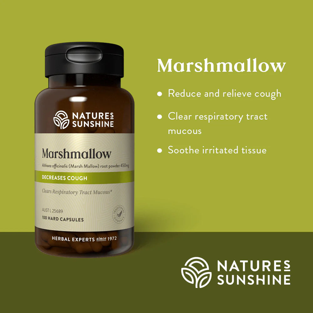 Nature's Sunshine Marshmallow 100 Capsules