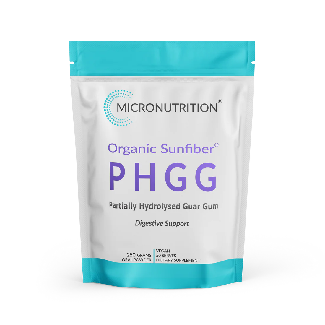 MICRONUTRITION PHGG Partially Hydrolysed Guar Gum 250g