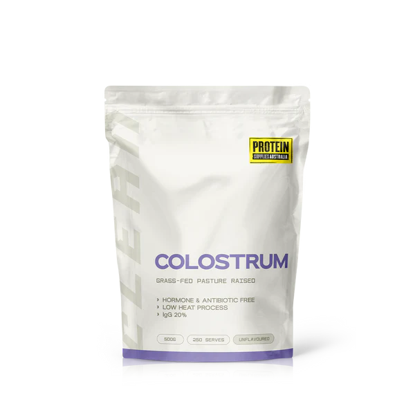 Protein Supplies Australia Pure Grass Fed Colostrum Powder 500 g