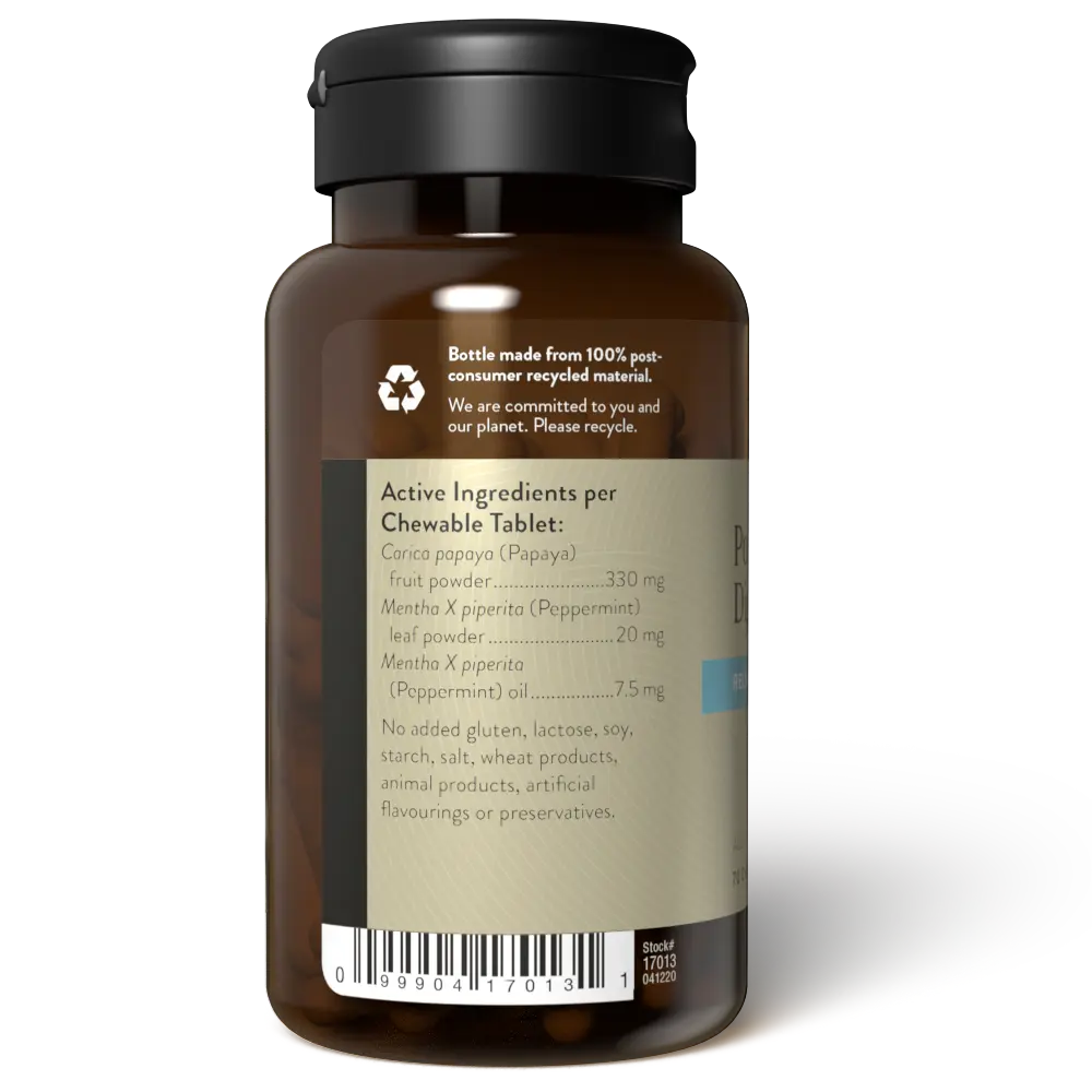 Nature's Sunshine Papaya Mint Digestaid Chewable 70 Tablets