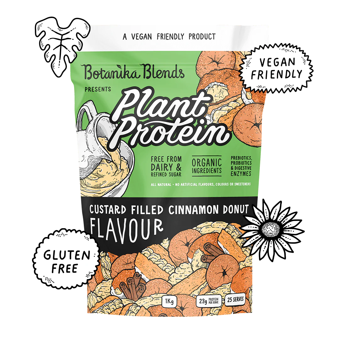 Botanika Blends Custard Filled Cinnamon Donut Flavour 1 kg