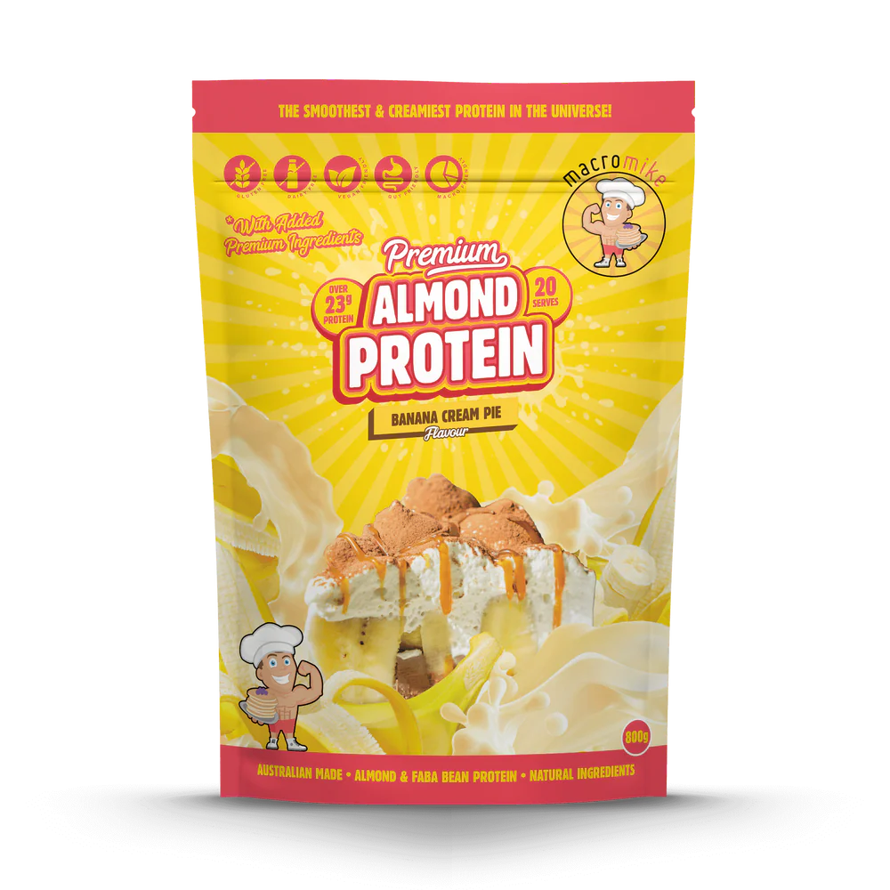 Macro Mike Banana Cream Pie Premium Almond Protein 800 g